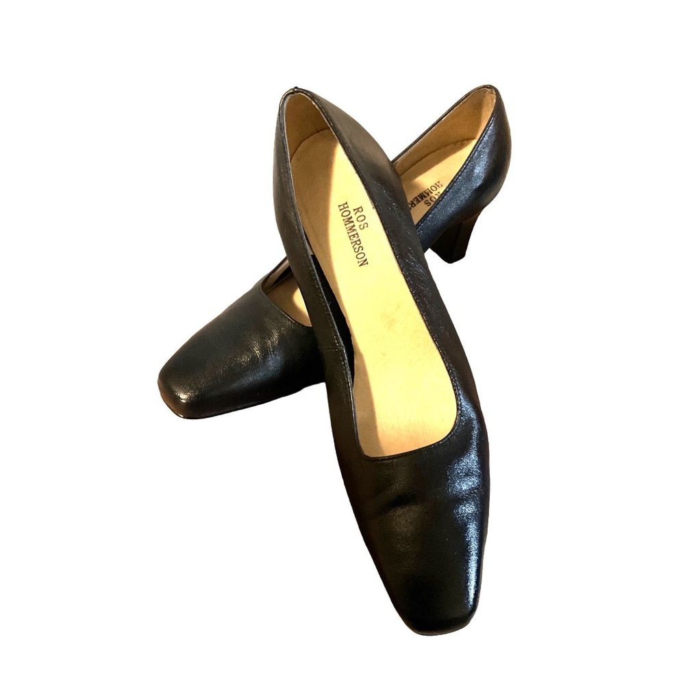 Vintage Ross Hommerson Black Pumps Size‎ 6N